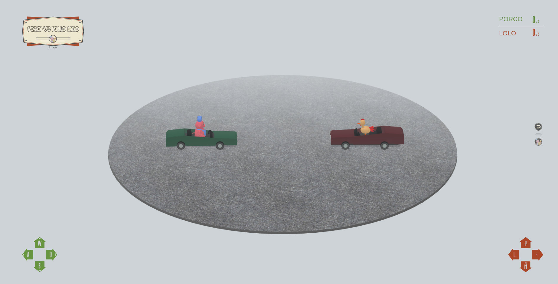 Juego 4: Porco vs Pollo Lolo